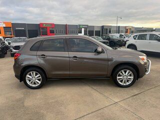 2013 Mitsubishi ASX XB MY13 2WD Brown 6 Speed Constant Variable Wagon.