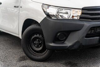 2020 Toyota Hilux TGN121R Workmate 4x2 White 6 Speed Sports Automatic Cab Chassis.