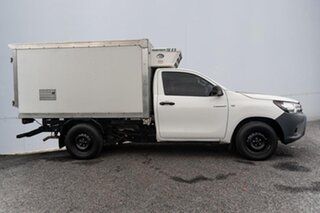 2020 Toyota Hilux TGN121R Workmate 4x2 White 6 Speed Sports Automatic Cab Chassis
