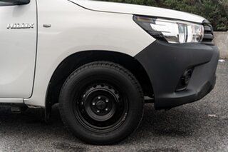 2020 Toyota Hilux TGN121R Workmate 4x2 White 6 Speed Sports Automatic Cab Chassis