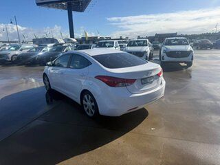 2012 Hyundai Elantra MD2 Premium White 6 Speed Sports Automatic Sedan