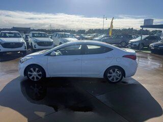 2012 Hyundai Elantra MD2 Premium White 6 Speed Sports Automatic Sedan