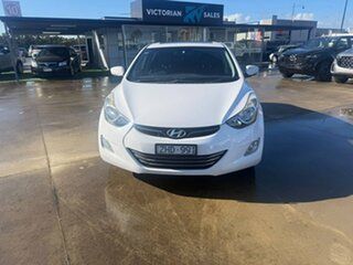 2012 Hyundai Elantra MD2 Premium White 6 Speed Sports Automatic Sedan