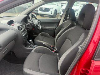 2005 Peugeot 206 T1 MY04 XT Red 4 Speed Sports Automatic Hatchback