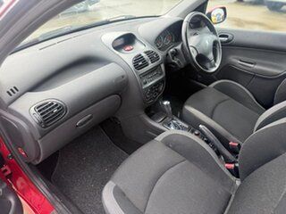 2005 Peugeot 206 T1 MY04 XT Red 4 Speed Sports Automatic Hatchback