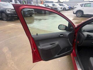 2005 Peugeot 206 T1 MY04 XT Red 4 Speed Sports Automatic Hatchback