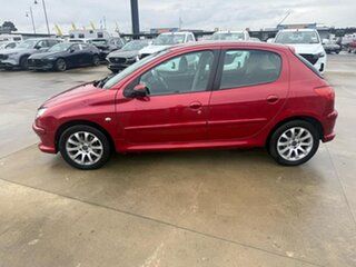 2005 Peugeot 206 T1 MY04 XT Red 4 Speed Sports Automatic Hatchback