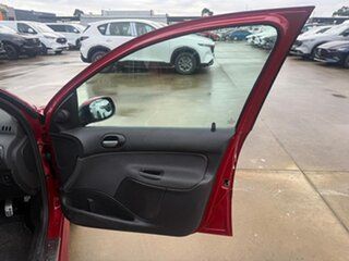 2005 Peugeot 206 T1 MY04 XT Red 4 Speed Sports Automatic Hatchback
