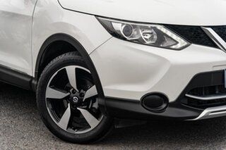 2017 Nissan Qashqai J11 N-Sport White 1 Speed Constant Variable Wagon.