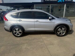 2014 Honda CR-V RM MY14 DTi-L 4WD Silver 5 Speed Sports Automatic Wagon.