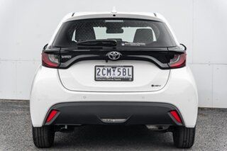 2025 Toyota Yaris Mxph10R Ascent Sport Hybrid White 1 Speed Constant Variable Hatchback Hybrid
