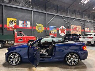 2012 BMW 1 Series E88 LCI MY0312 135i D-CT M Sport Blue 7 Speed Sports Automatic Dual Clutch