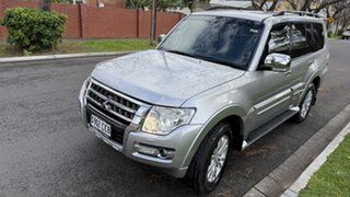2018 Mitsubishi Pajero NX MY19 Exceed LWB (4x4) 7 Seat Silent Silver 5 Speed Auto Sports Mode Wagon