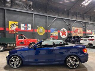 2012 BMW 1 Series E88 LCI MY0312 135i D-CT M Sport Blue 7 Speed Sports Automatic Dual Clutch