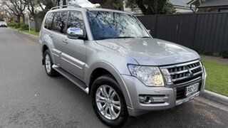 2018 Mitsubishi Pajero NX MY19 Exceed LWB (4x4) 7 Seat Silent Silver 5 Speed Auto Sports Mode Wagon