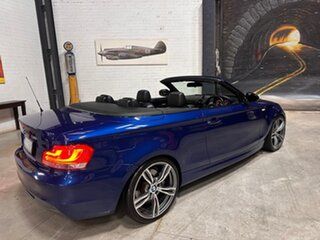 2012 BMW 1 Series E88 LCI MY0312 135i D-CT M Sport Blue 7 Speed Sports Automatic Dual Clutch
