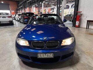 2012 BMW 1 Series E88 LCI MY0312 135i D-CT M Sport Blue 7 Speed Sports Automatic Dual Clutch