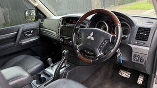 2018 Mitsubishi Pajero NX MY19 Exceed LWB (4x4) 7 Seat Silent Silver 5 Speed Auto Sports Mode Wagon