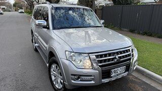 2018 Mitsubishi Pajero NX MY19 Exceed LWB (4x4) 7 Seat Silent Silver 5 Speed Auto Sports Mode Wagon
