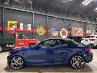 2012 BMW 1 Series E88 LCI MY0312 135i D-CT M Sport Blue 7 Speed Sports Automatic Dual Clutch