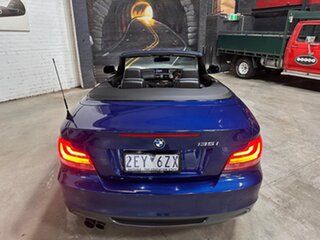 2012 BMW 1 Series E88 LCI MY0312 135i D-CT M Sport Blue 7 Speed Sports Automatic Dual Clutch
