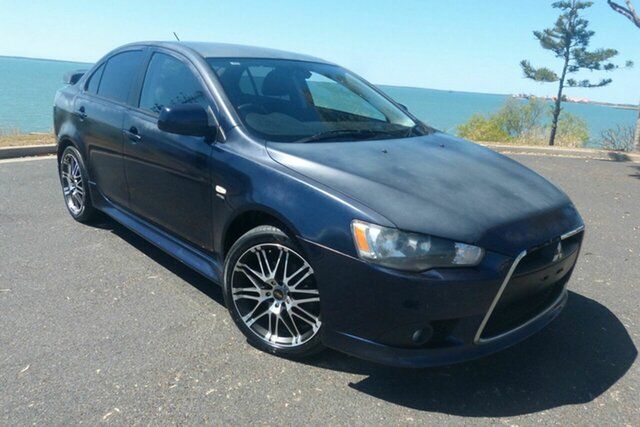 Used Mitsubishi Lancer CJ MY13 VR-X Gladstone, 2012 Mitsubishi Lancer CJ MY13 VR-X Blue 5 Speed Manual Sedan