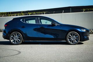 2025 Mazda 3 BP2H7A G20 SKYACTIV-Drive Evolve Deep Crystal Blue 6 Speed Sports Automatic Hatchback.