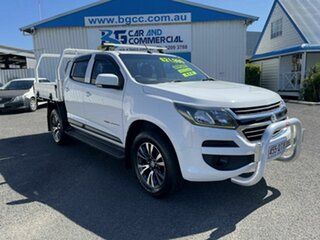 2017 Holden Colorado RG MY18 LS Pickup Crew Cab White 6 Speed Manual Utility.