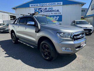 2016 Ford Ranger PX MkII XLT Double Cab Silver 6 Speed Sports Automatic Double Cab.