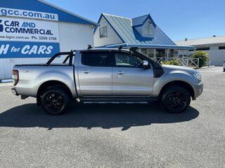 2016 Ford Ranger PX MkII XLT Double Cab Silver 6 Speed Sports Automatic Double Cab.