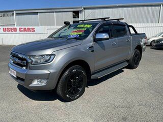 2016 Ford Ranger PX MkII XLT Double Cab Silver 6 Speed Sports Automatic Double Cab