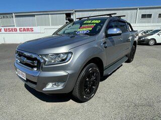 2016 Ford Ranger PX MkII XLT Double Cab Silver 6 Speed Sports Automatic Double Cab