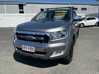2016 Ford Ranger PX MkII XLT Double Cab Silver 6 Speed Sports Automatic Double Cab