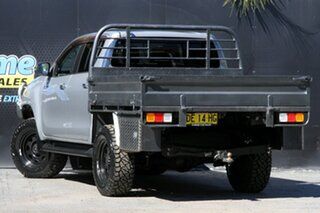 2017 Toyota Hilux GUN126R SR5 Double Cab Silver 6 Speed Sports Automatic Utility