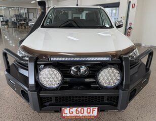 2021 Toyota Hilux GUN126R SR5 Double Cab White 6 Speed Sports Automatic Utility