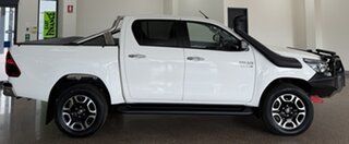 2021 Toyota Hilux GUN126R SR5 Double Cab White 6 Speed Sports Automatic Utility.