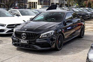 2018 Mercedes-Benz CLA-Class C117 808+058MY CLA45 AMG SPEEDSHIFT DCT 4MATIC Black 7 Speed