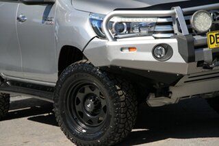 2017 Toyota Hilux GUN126R SR5 Double Cab Silver 6 Speed Sports Automatic Utility