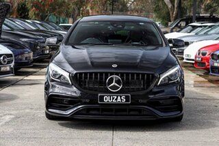 2018 Mercedes-Benz CLA-Class C117 808+058MY CLA45 AMG SPEEDSHIFT DCT 4MATIC Black 7 Speed