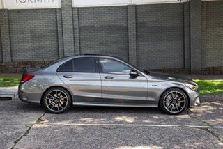 2018 Mercedes-Benz C-Class W205 808MY C43 AMG 9G-Tronic 4MATIC Grey 9 Speed Sports Automatic Sedan.