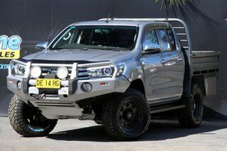 2017 Toyota Hilux GUN126R SR5 Double Cab Silver 6 Speed Sports Automatic Utility.