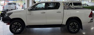 2021 Toyota Hilux GUN126R SR5 Double Cab White 6 Speed Sports Automatic Utility