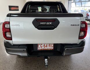2022 Toyota Hilux GUN126R Rogue Double Cab White 6 Speed Sports Automatic Utility