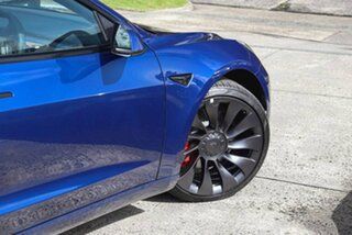 2022 Tesla Model 3 MY22 Performance AWD Blue 1 Speed Reduction Gear Sedan