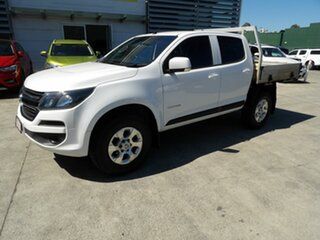 2020 Holden Colorado RG MY20 LS Crew Cab 4x2 White 6 Speed Sports Automatic Cab Chassis