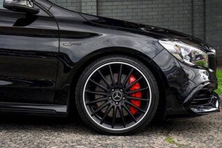 2018 Mercedes-Benz CLA-Class C117 808+058MY CLA45 AMG SPEEDSHIFT DCT 4MATIC Black 7 Speed