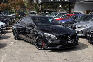 2018 Mercedes-Benz CLA-Class C117 808+058MY CLA45 AMG SPEEDSHIFT DCT 4MATIC Black 7 Speed