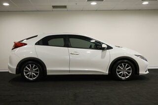 2013 Honda Civic 9th Gen MY13 VTi-S White Sequential Auto Hatchback