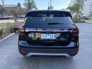 2020 Volkswagen T-Cross C11 MY21 85TSI DSG Style Black 7 Speed Sports Automatic Dual Clutch Wagon.