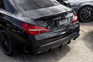 2018 Mercedes-Benz CLA-Class C117 808+058MY CLA45 AMG SPEEDSHIFT DCT 4MATIC Black 7 Speed